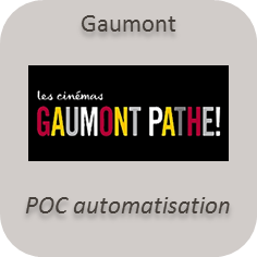 Cinéma Gaumont Pathé : POC et automatisation de la non régression